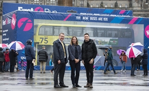 First Glasgow Eco-Bus Launch 2018